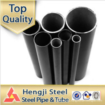Tianjin factory ERW black steel pipe